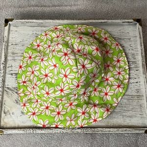 Spring Summer Infant Floral Bucket Floppy Hat S/M